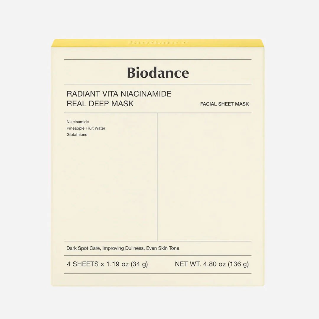 Radiant Vita Niacinamide Real Deep Mask